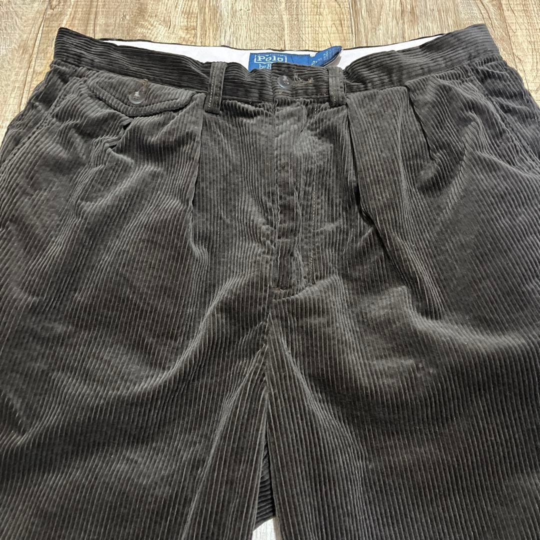 定価3.5万 美品 ポロラルフローレン WHITMAN コーデュロイパンツ 32