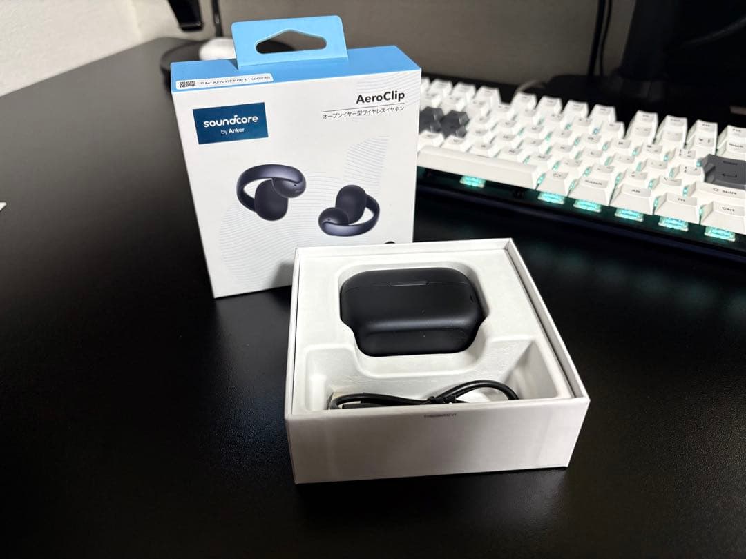 soundcore AeroClip ブラック