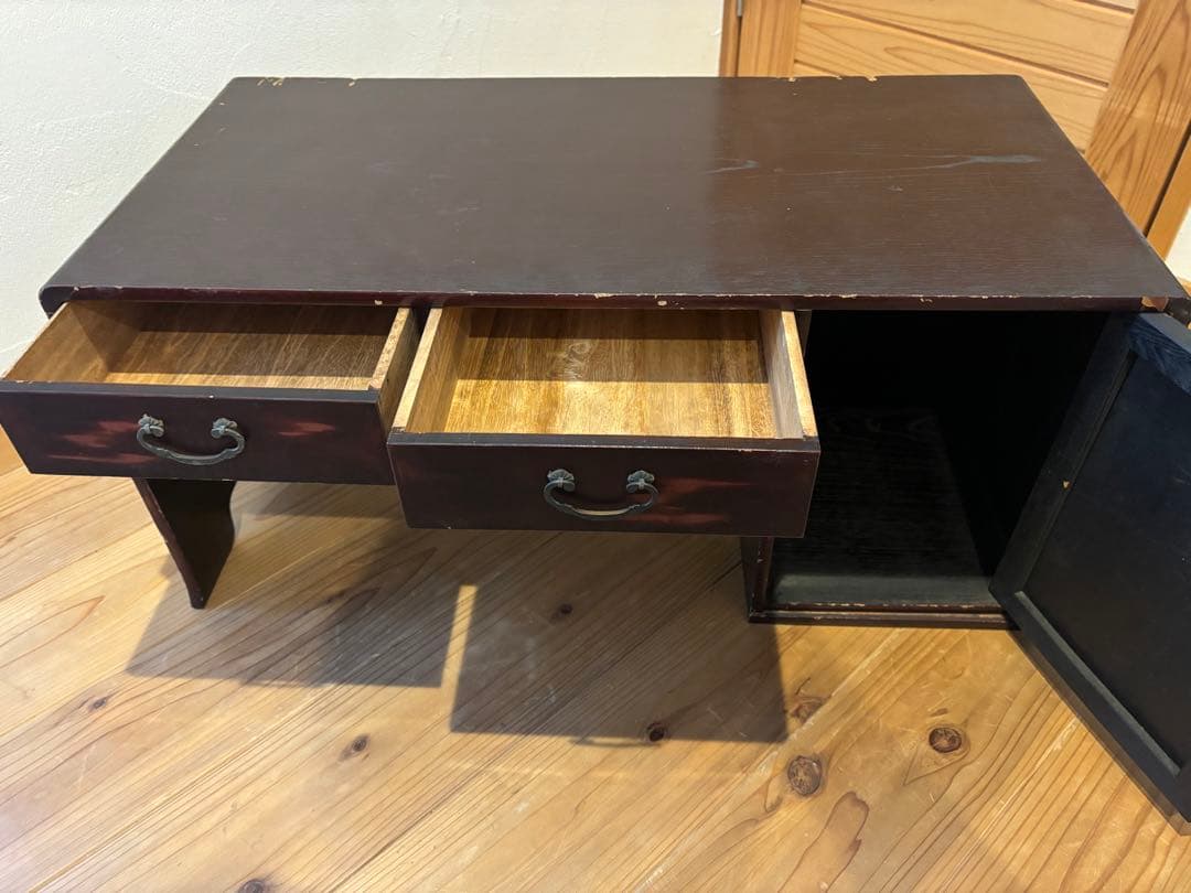 昭和レトロ　古道具　アンティーク文机