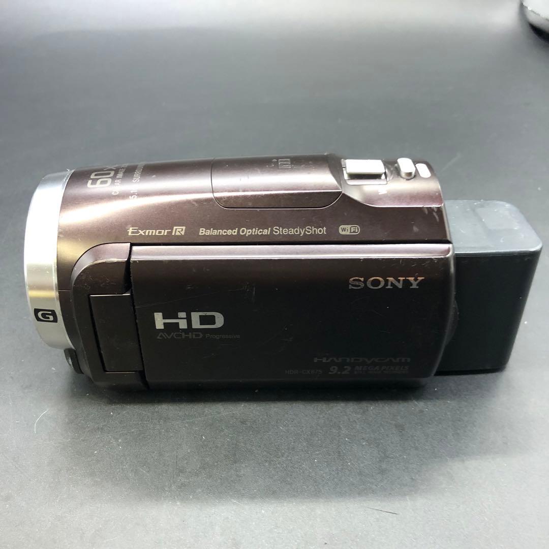 【動作確認済】SONY　HDR-CX675 ビデオカメラ　microSDカード付