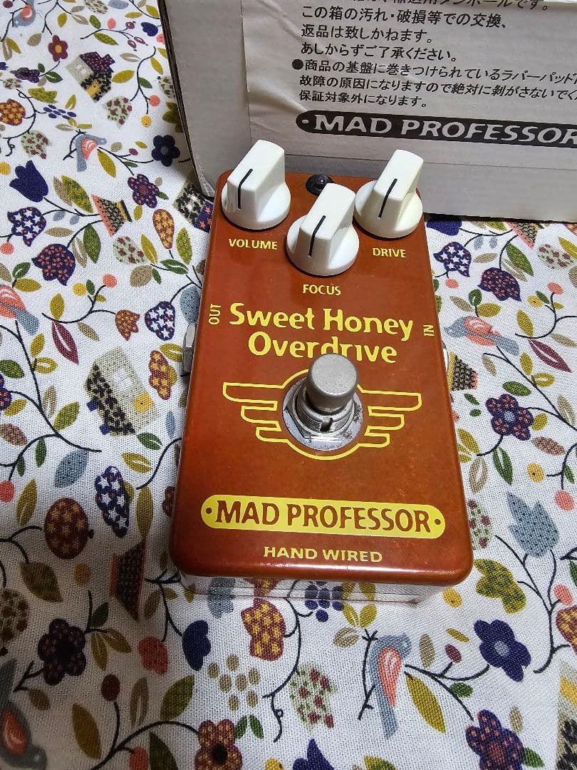 ギター mad professor sweet honey overdrive hw