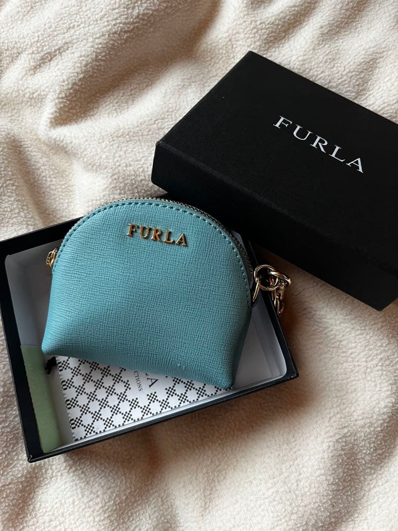 【新品・未使用】FURLA フルラ ケース AQOカラー 箱付き 正規品