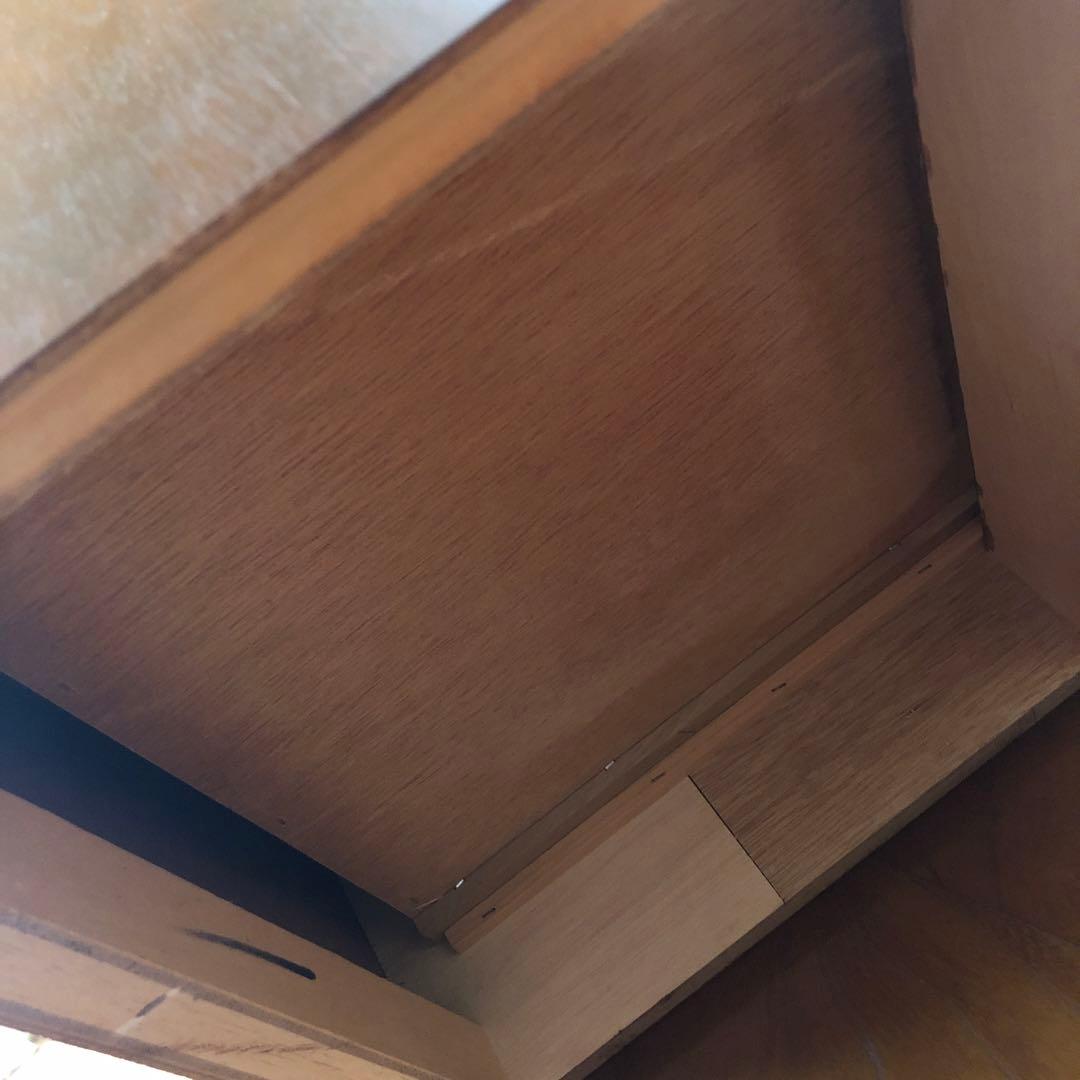 北海民芸　北海道民芸　民芸小箱　チェスト　6段　天然木