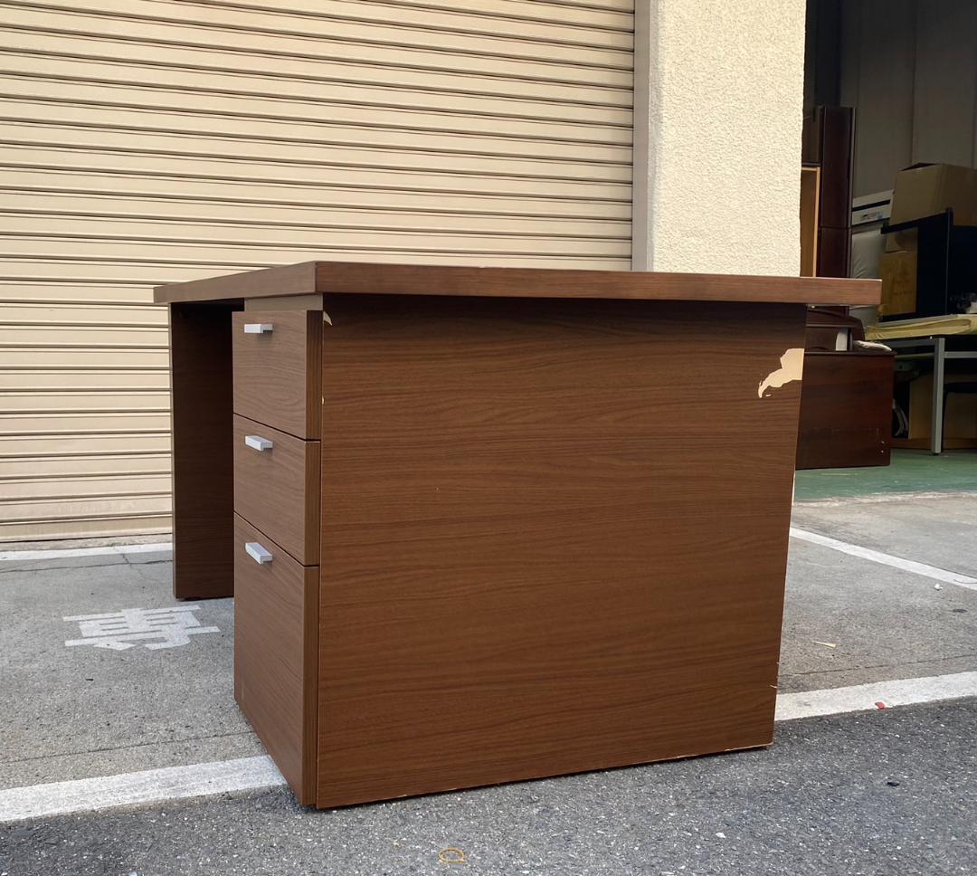 A269☆コクヨ 高級 片袖机 鍵付き「マネージメント 550」