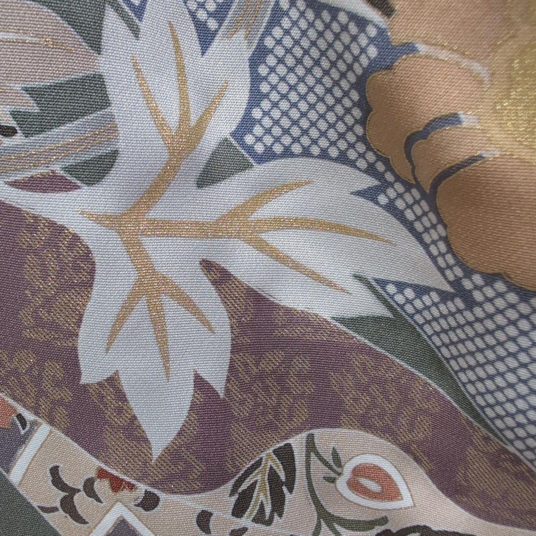 みっちょる様正絹色留袖　金駒金箔　落款　一つ紋