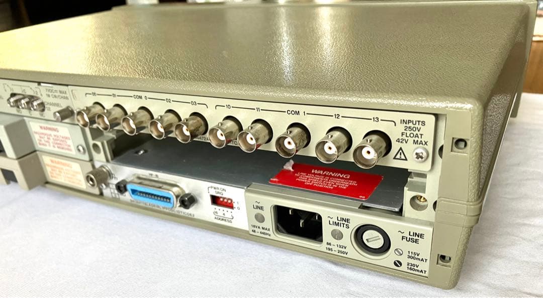 HP 3488A スイッチユニット 4Module付属 GPIB-USB制御付き