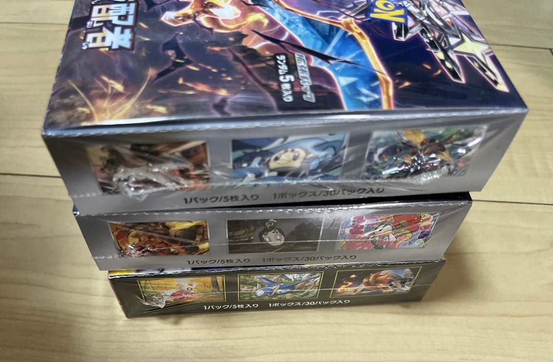 ポケモンカード　BOXセット　シュリンク付き 合計７BOX