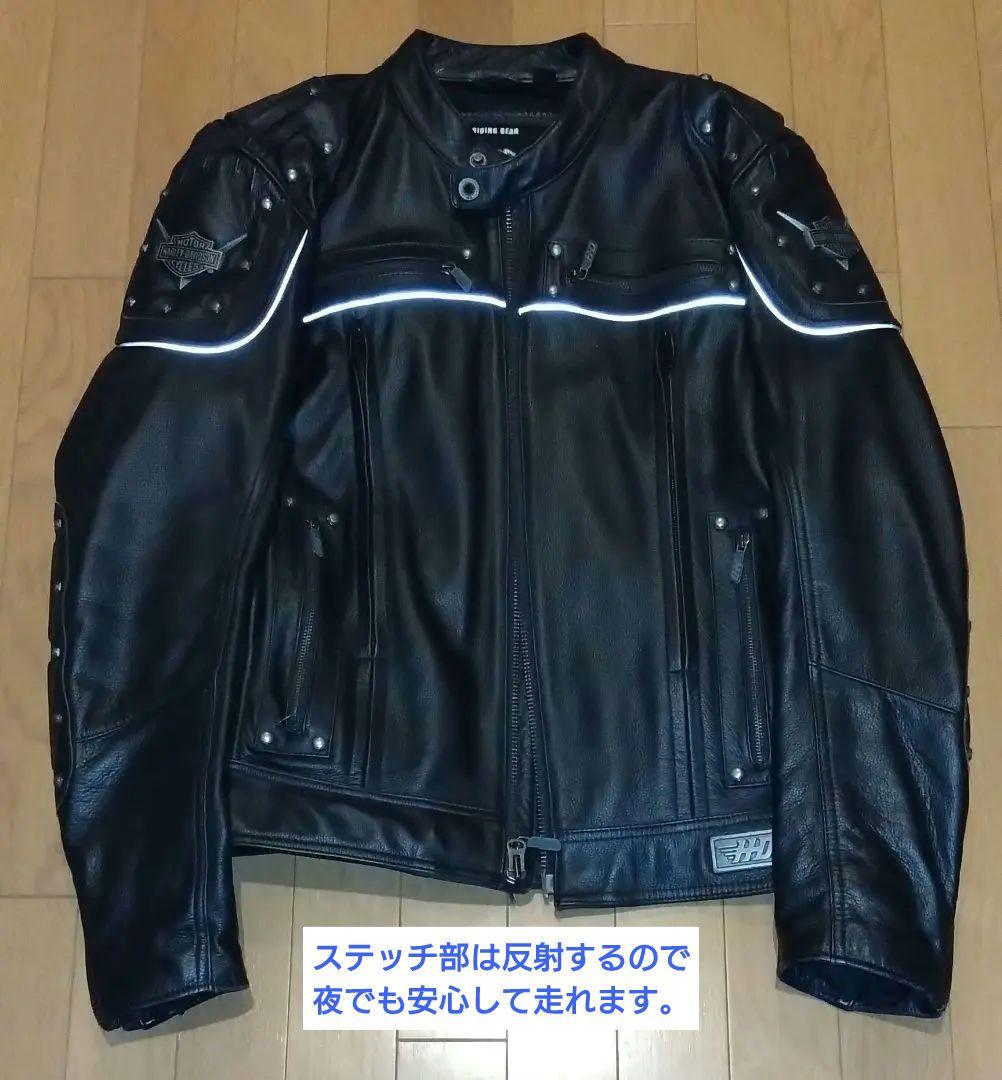 Harley-Davidson ライダースジャケット ベンチレーション付