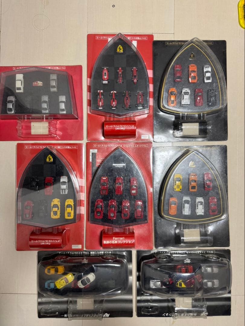 RUF 軌跡の名車コレクション 専用ケースつき 8セット　全57台