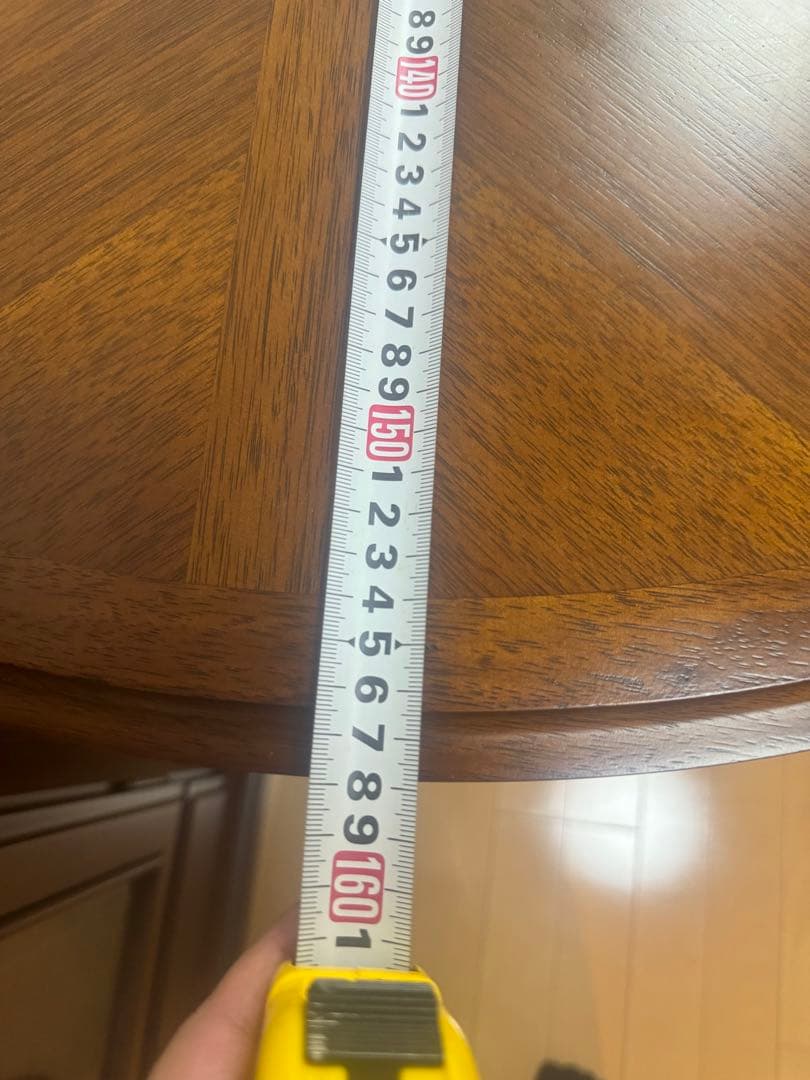 マルニモッコウ　地中海シリーズ　木製楕円形テーブル　花柄椅子4脚セット