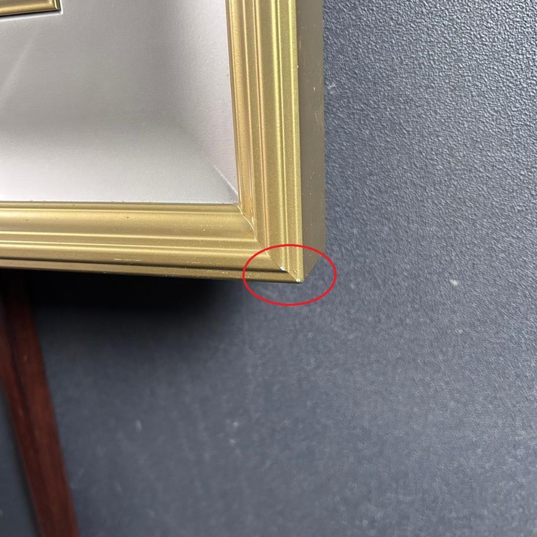 【最終値下げ】美品 中島千波「三春の瀧桜」限定複製画 証明シール有 額縁入り