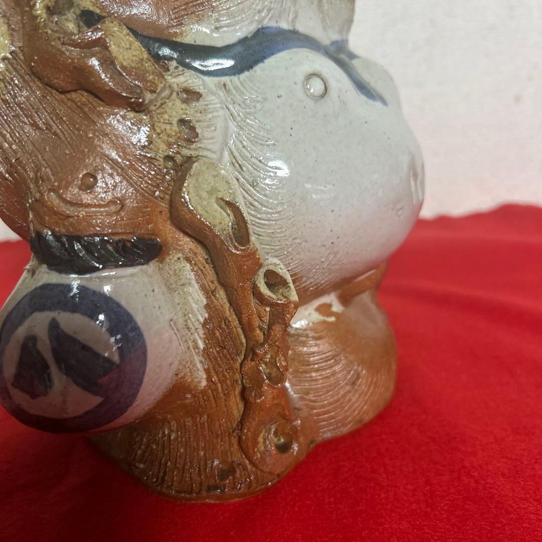 自宅保管品　狸の置物