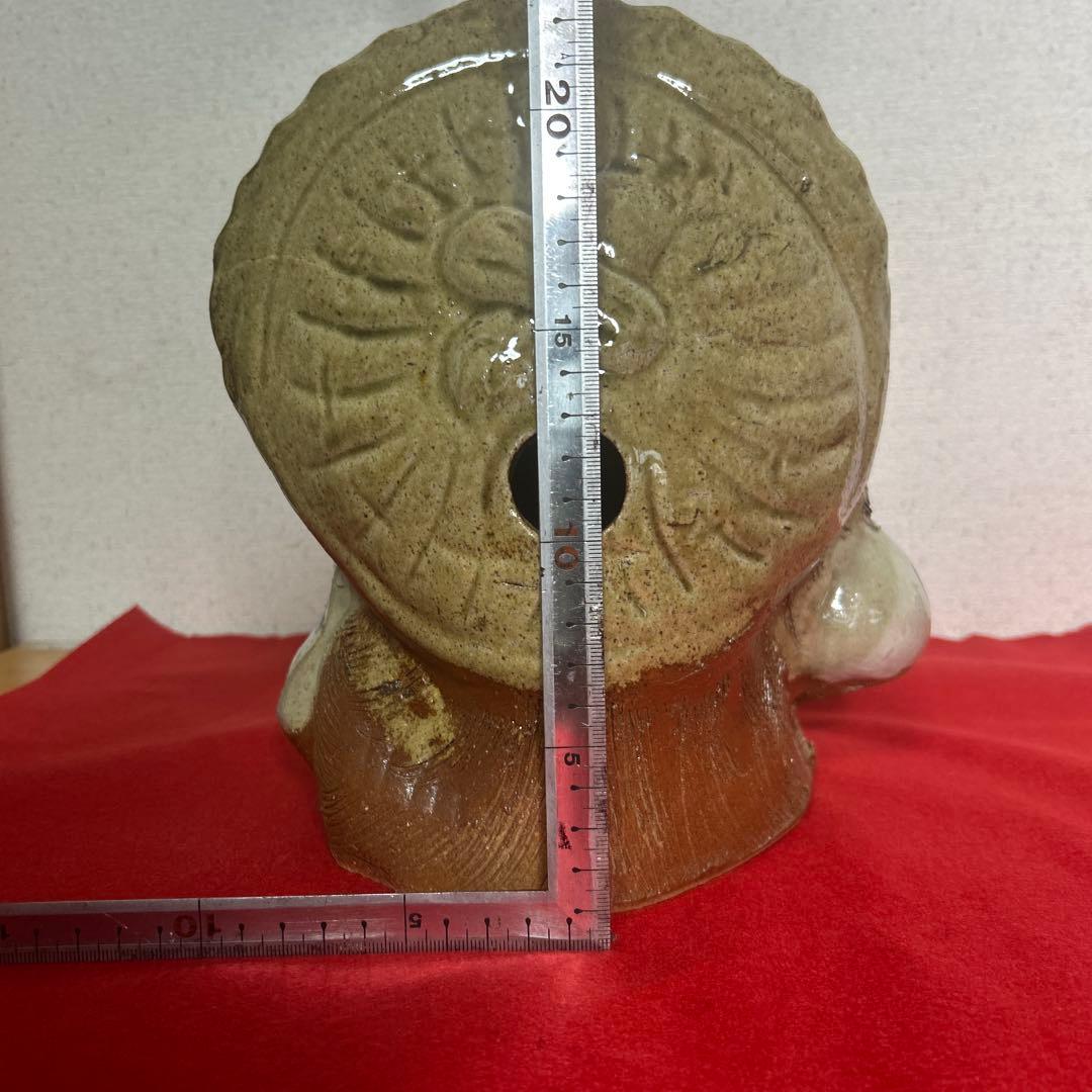 自宅保管品　狸の置物