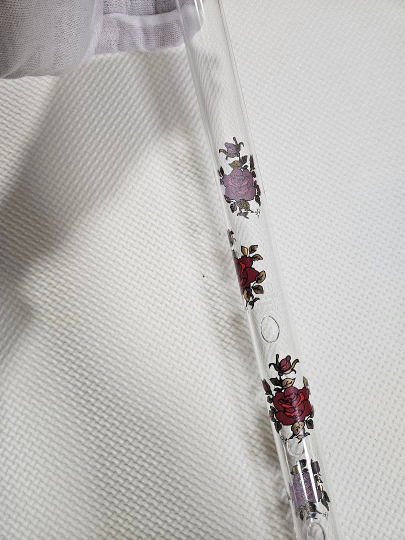 【希少品】HALL クリスタル フルート F管 460mm 木製ケース付き