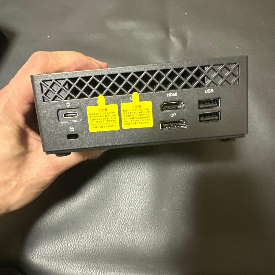 ミニPC NiPoGi Mini PC ryzen 7 5700u 32/ 512gb