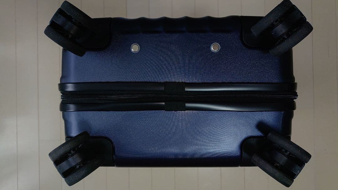 トラベリスト スーツケース【S】 ネイビー ワンタッチオープン