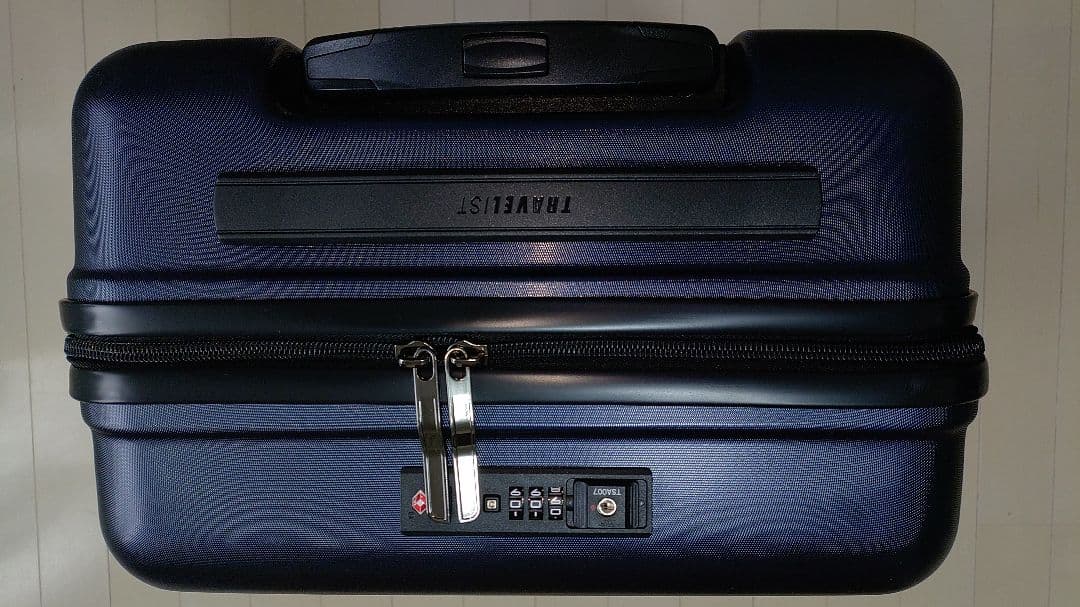 トラベリスト スーツケース【S】 ネイビー ワンタッチオープン