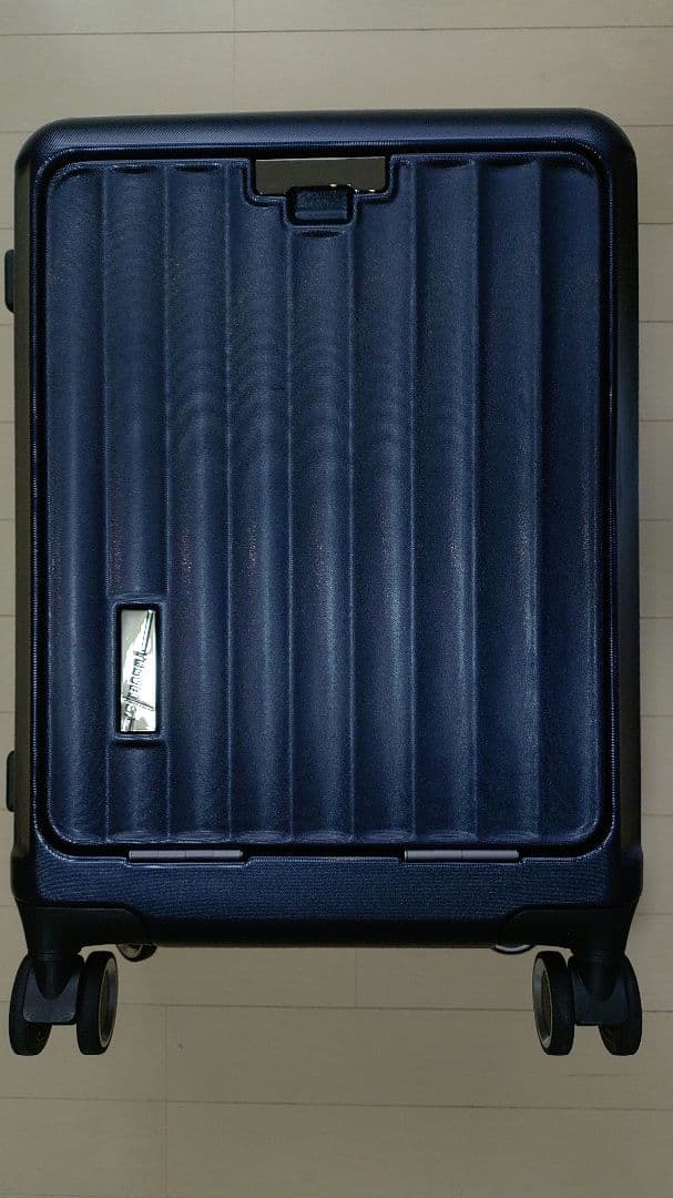 トラベリスト スーツケース【S】 ネイビー ワンタッチオープン