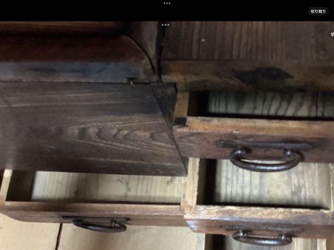 レトロ　長火鉢　そこそこ古い