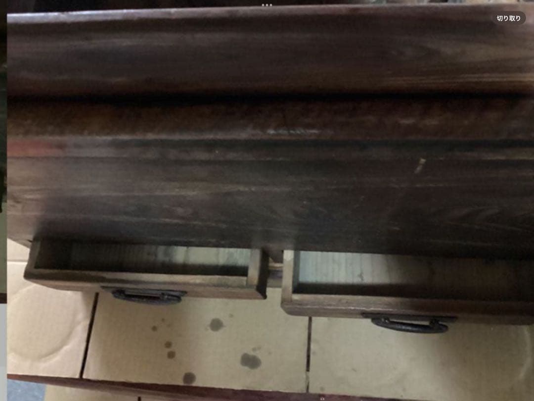 レトロ　長火鉢　そこそこ古い