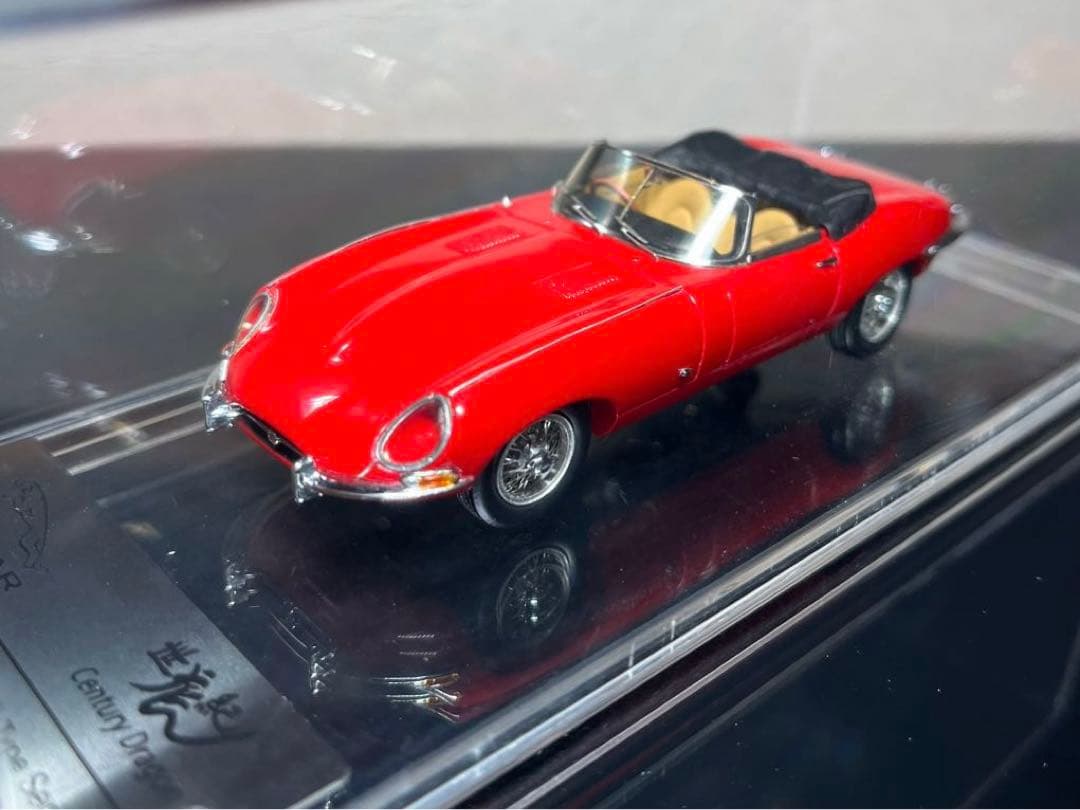 ミニカー 1/43 センチュリードラゴン ジャガー E-type オープンモデル