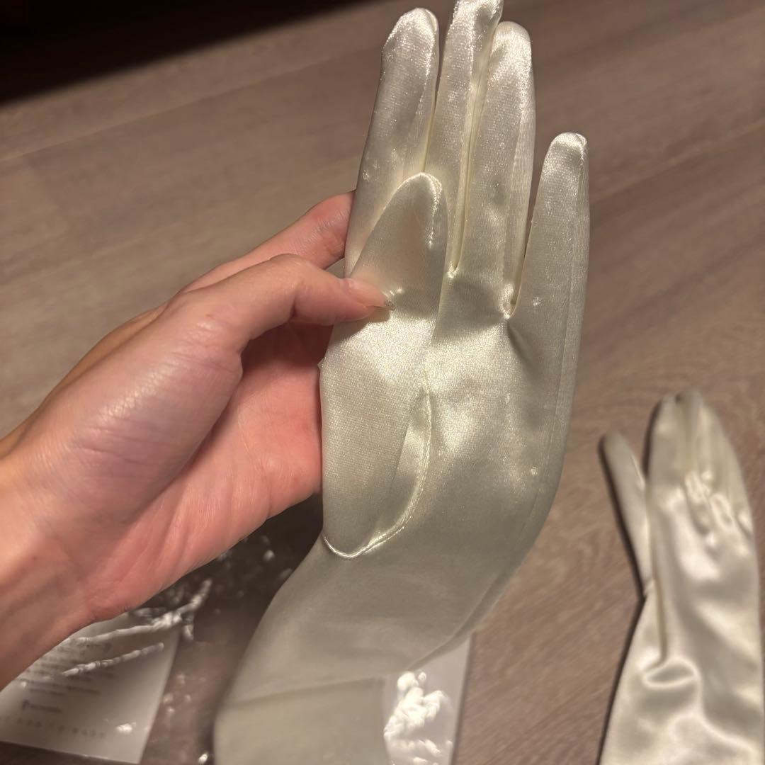 タカミブライダル 3m ベール＆グローブ(Sサイズ) ウェディングベール