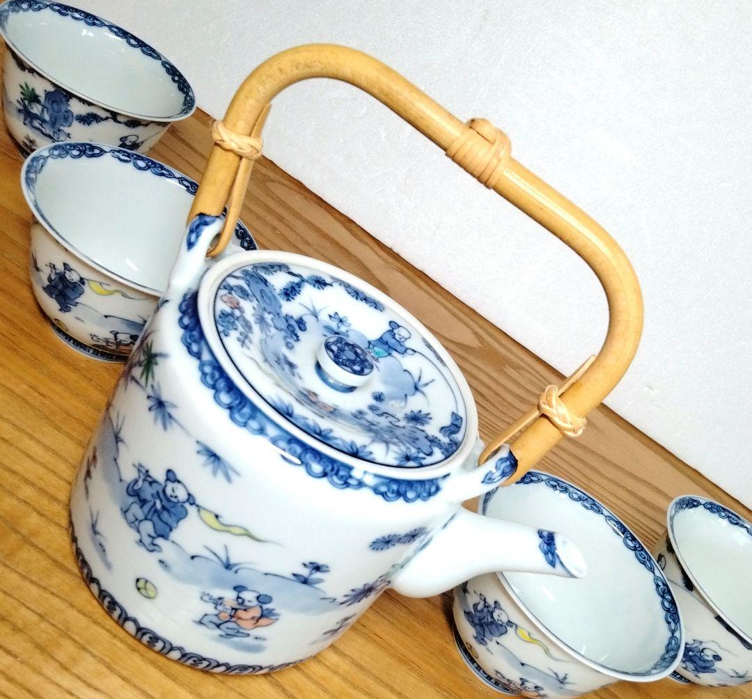 ☆ 平安竹峰 清水焼 茶器揃い