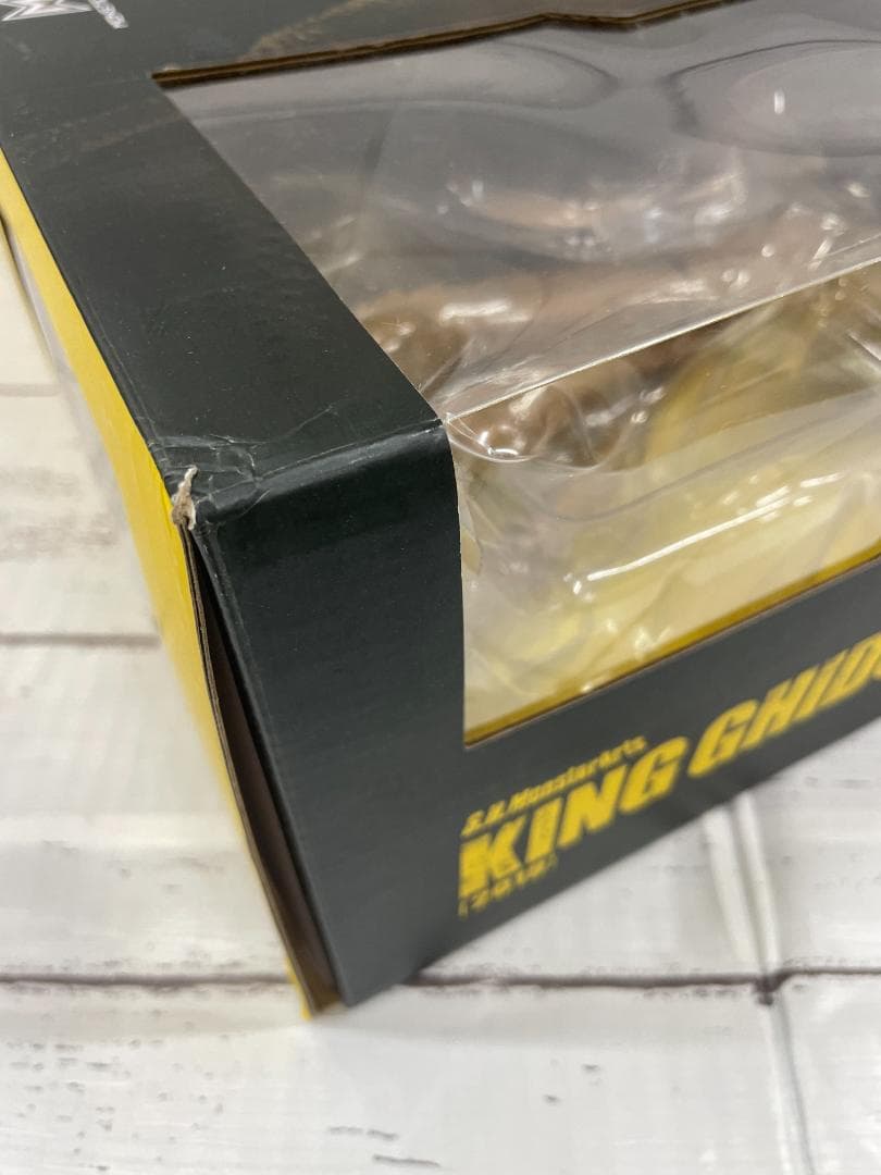 ◆美品◆S.H.モンスターアーツ ゴジラ キングギドラ (2019) ②