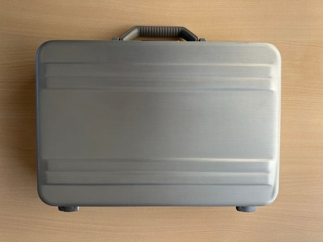 ゼロハリ アルミアタッシュケース スリムライン SLシリーズ 本革