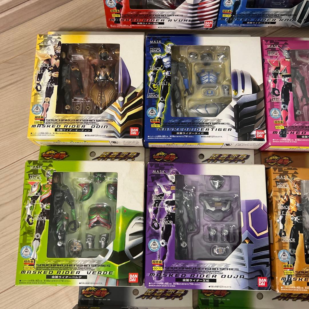 装着変身 仮面ライダー龍騎 10体セット まとめ売り