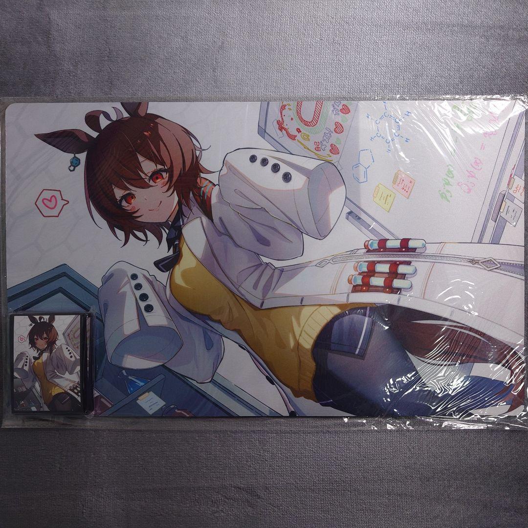 α2 ウマ娘 ハート♡&ホワイトボード アグネスタキオン スリーブ&プレイマット