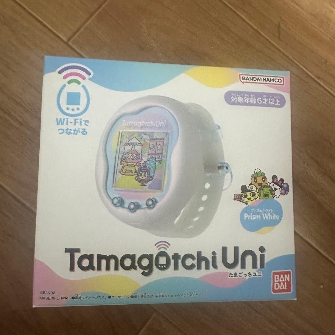 たまごっちユニ プリズムホワイト Tamagochi Uni White 新品