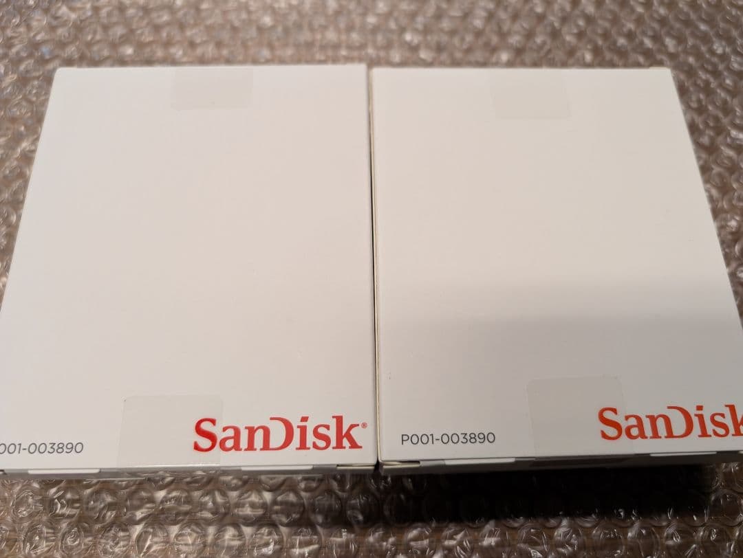 sandisk ssd 1tb　2個　新品未開封未使用