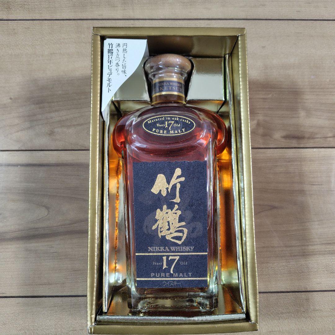 ニッカウイスキー 竹鶴17年ピュアモルト 700ml