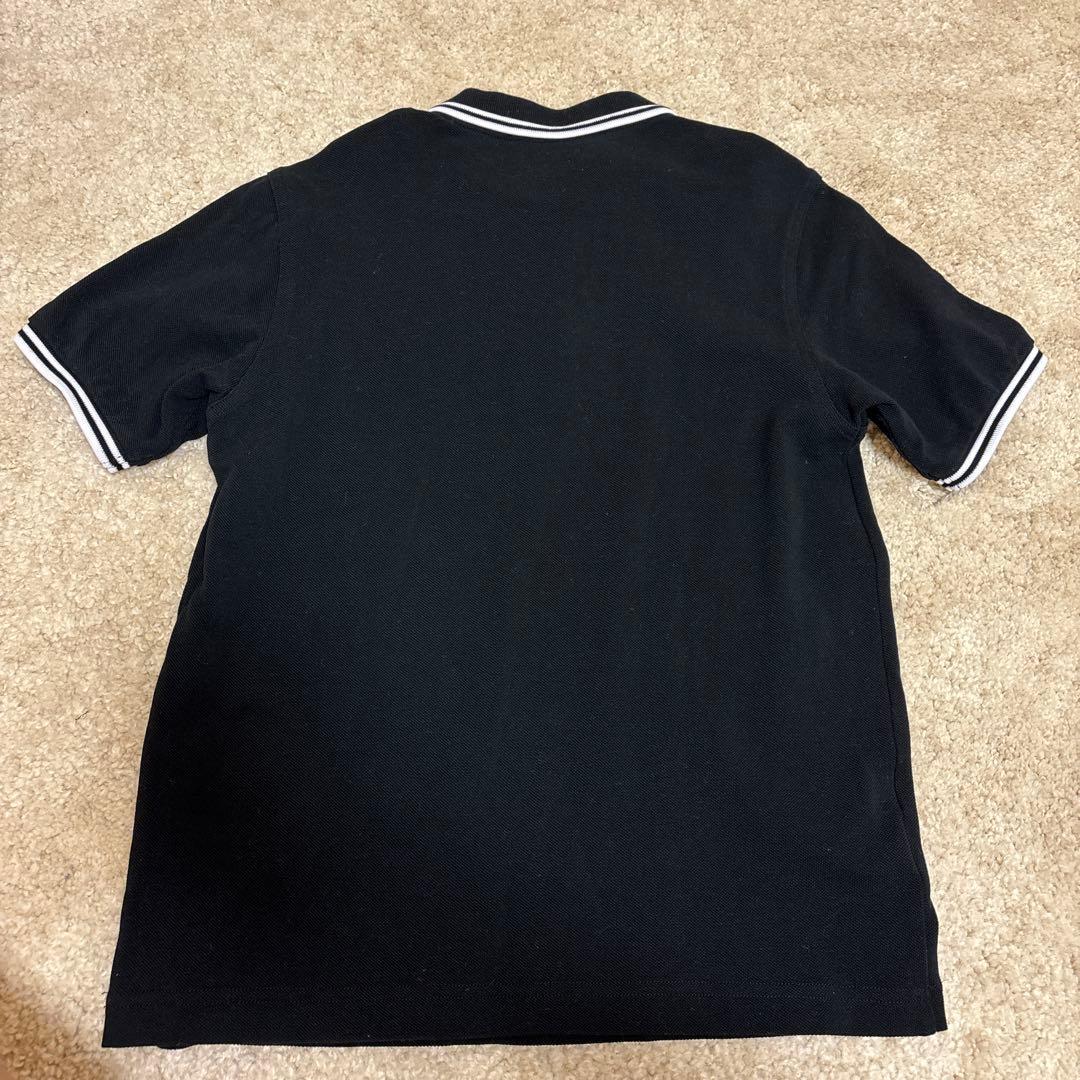 FRED PERRY ブラック ポロシャツ UK8