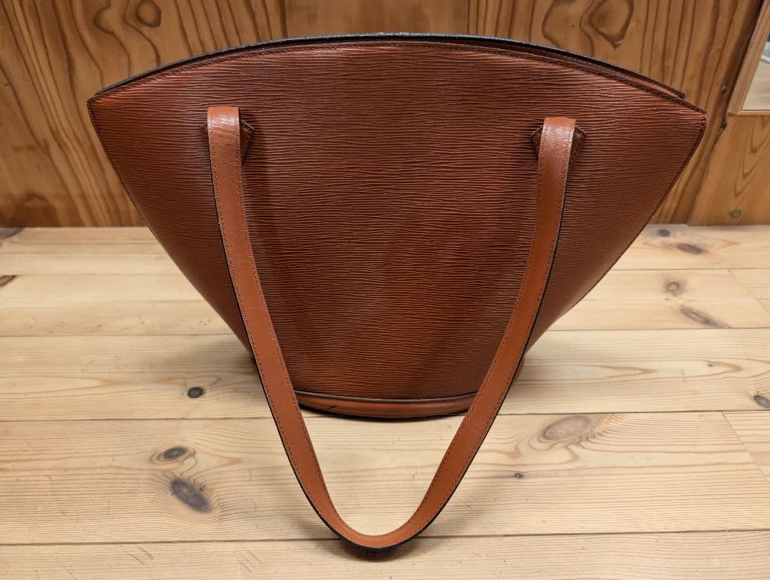 ルイヴィトン　エピ　トートバッグ　サンジャック　茶色