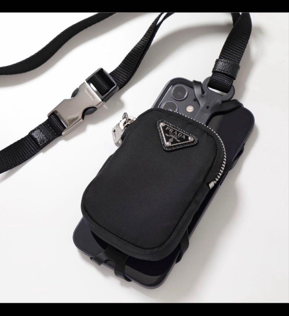 ✨美品✨PRADA スマートフォンケース ポーチ付き スマートフォンホルダー