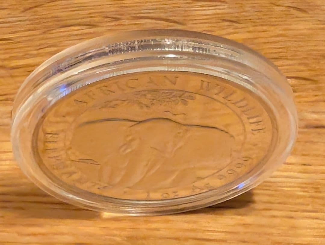 (保証書付)2021年 ソマリア　エレファント1オンス銀貨