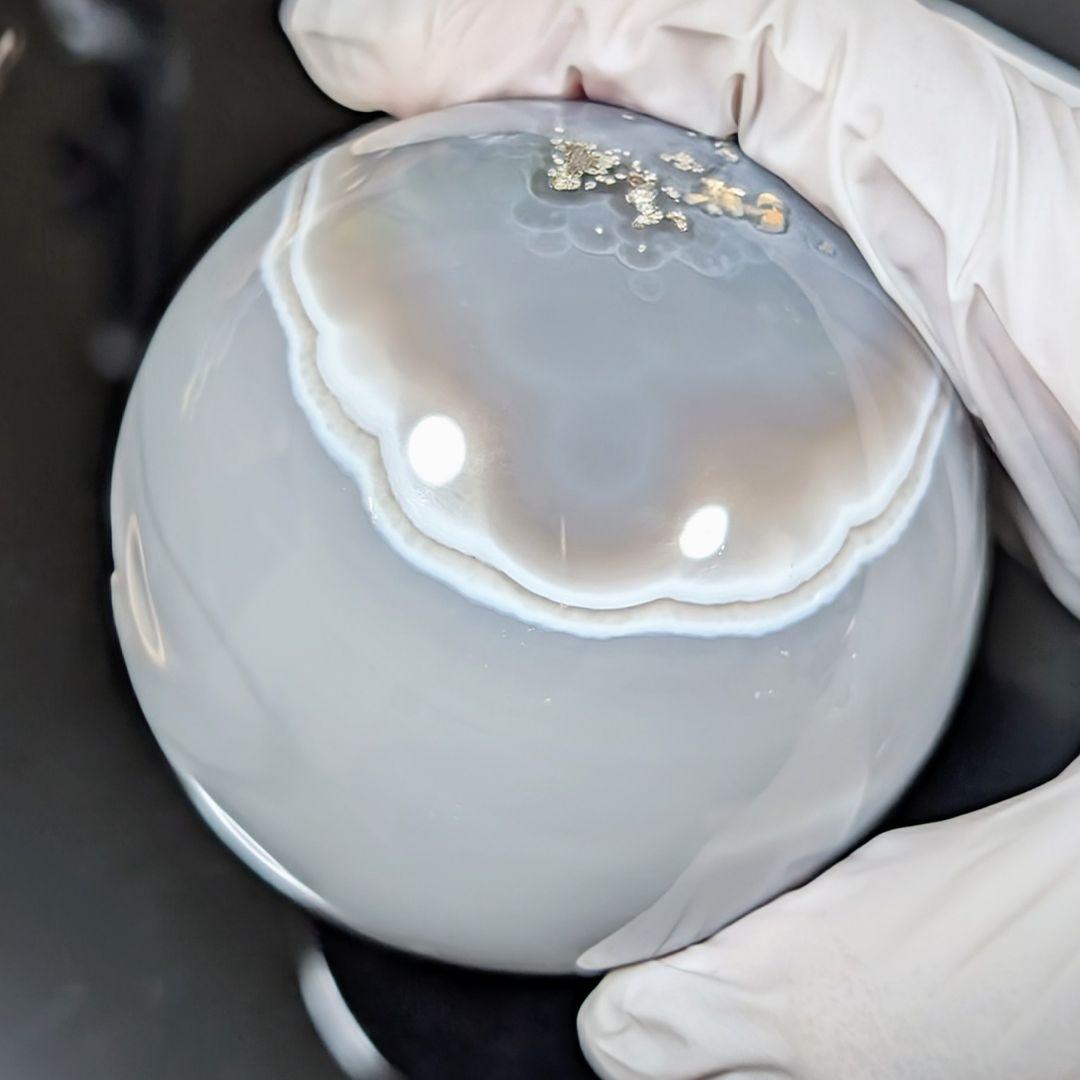 笑口 ジオード瑪瑙 スフィア