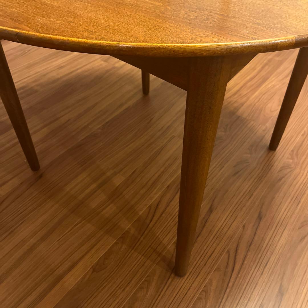 Jentique ラウンドエクステンションテーブル　直径107cm