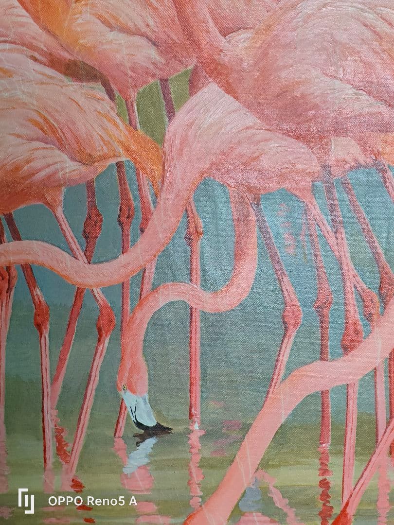 Arthur Singerアーサーシンガー！フラミンゴバレット。鳥のArtist