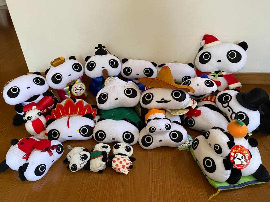 レトロ サンエックス たれぱんだ ぬいぐるみ おてだま 20点 まとめ売り