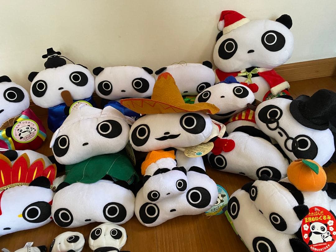 レトロ サンエックス たれぱんだ ぬいぐるみ おてだま 20点 まとめ売り