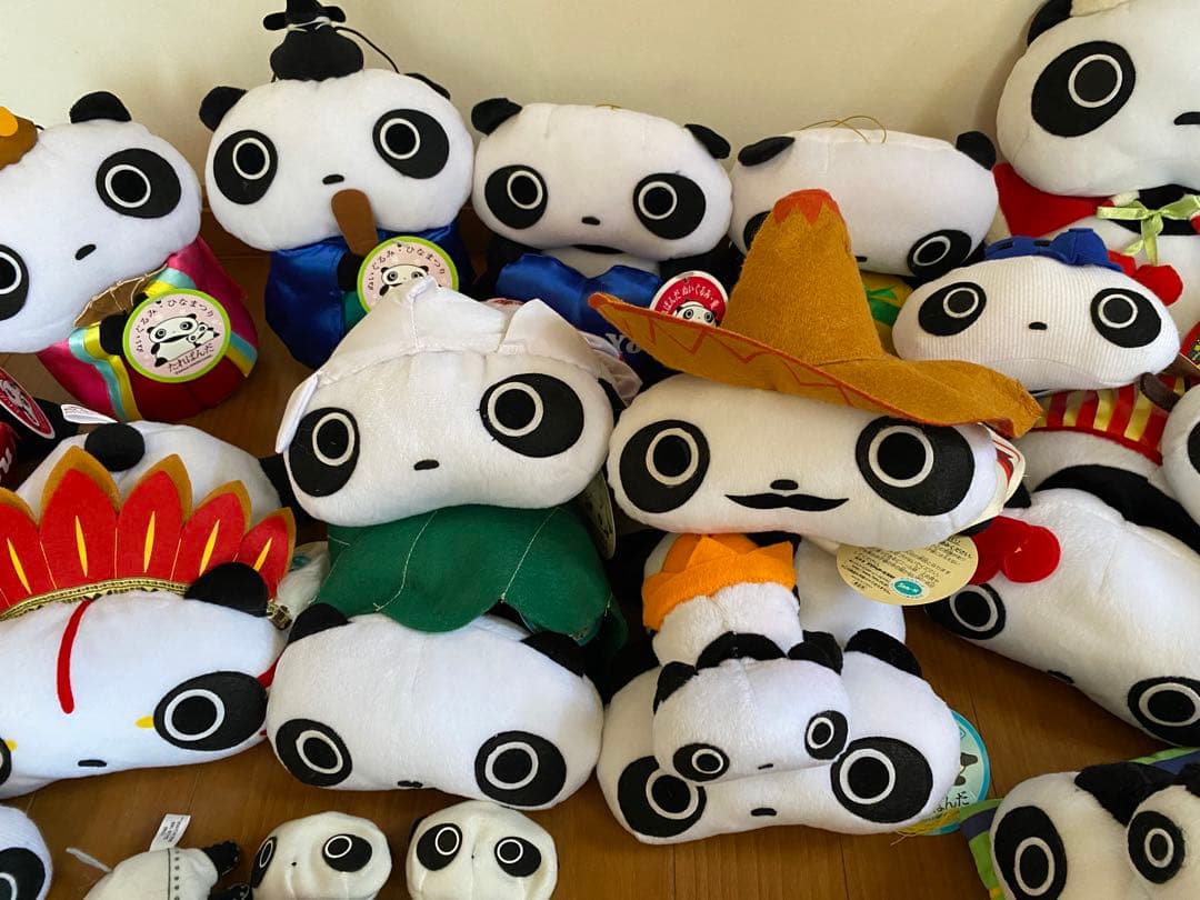 レトロ サンエックス たれぱんだ ぬいぐるみ おてだま 20点 まとめ売り
