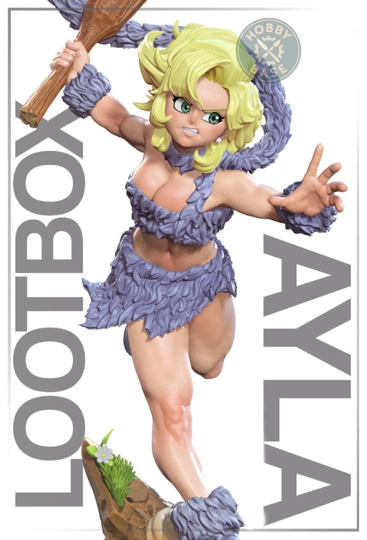 【即納】エイラ 1/10 フィギュア ガレージキット未塗装未組立 クロノトリガー