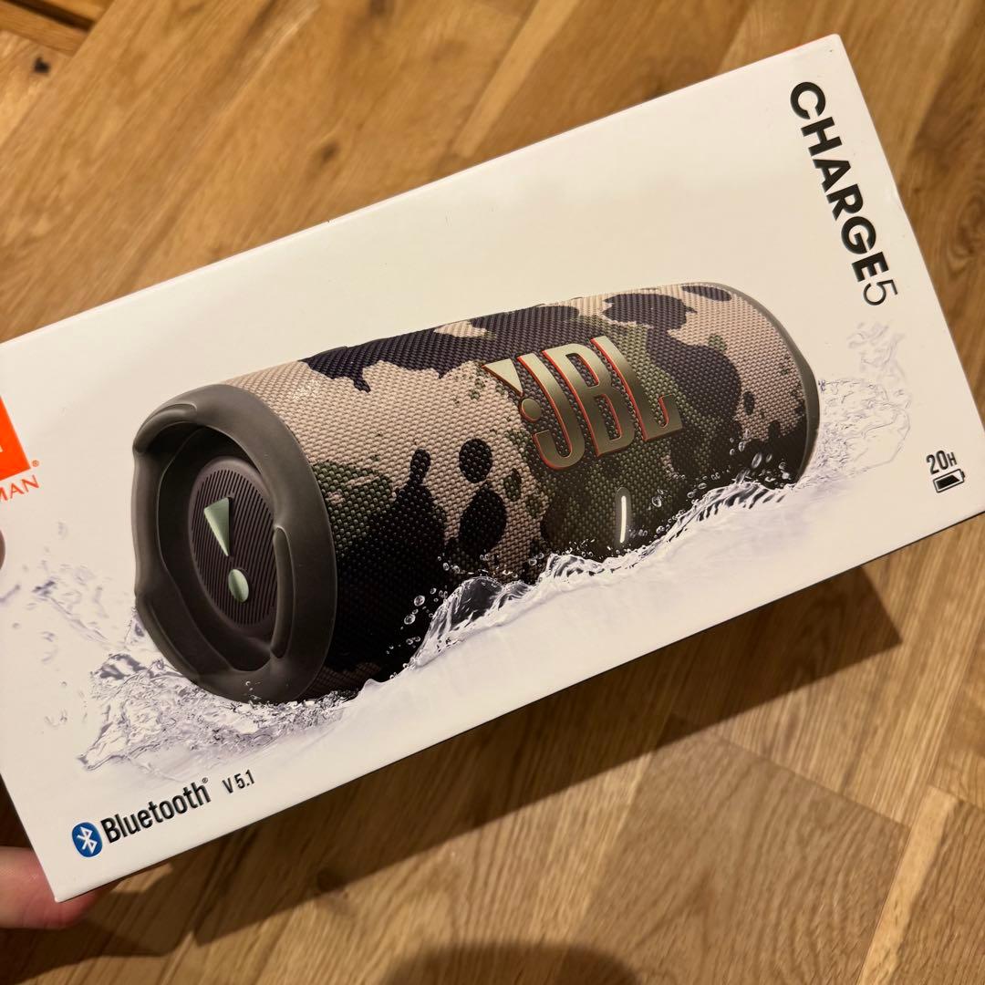 N310新品未開封品 JBL charge5 スクワッド 迷彩柄