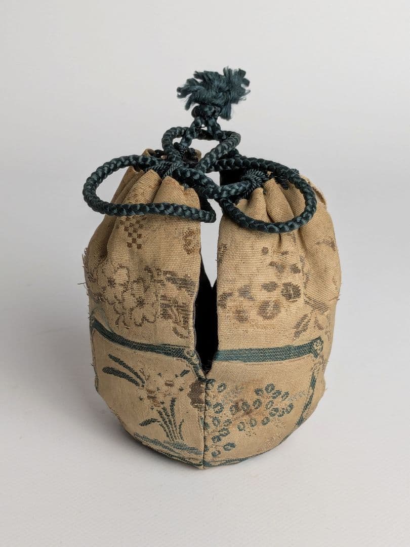 古高取茶入　仕覆、箱付　高取茶入　瀬戸茶入　唐物茶入