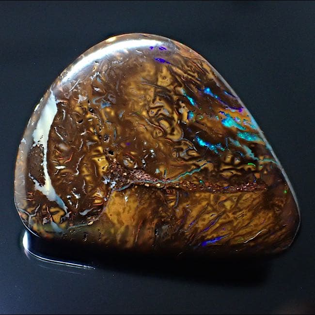 ボルダーオパールのタンブル③