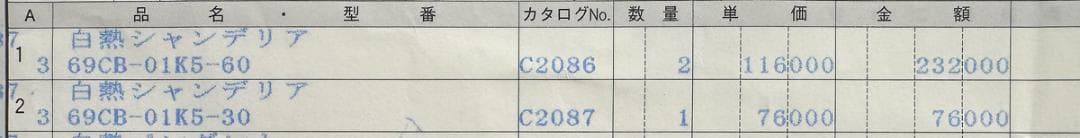 ヤコブソン シャンデリア（JAKOBSSON）yamagiwa 3灯タイプ