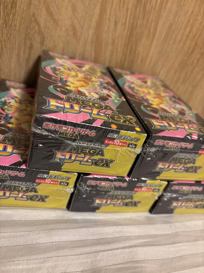 ポケモンカード MEGA ドリーム5BOX シュリンク付き